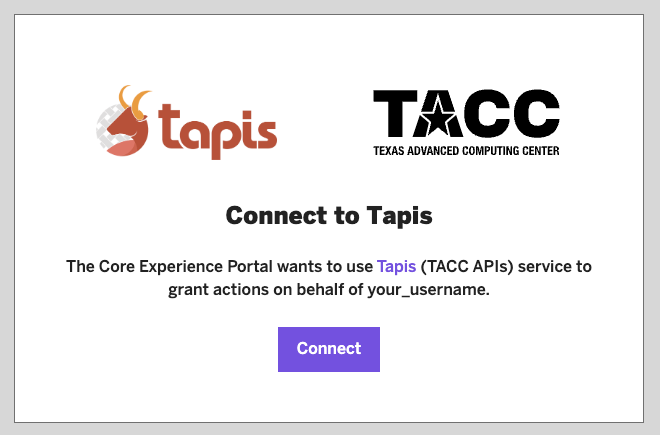 The TACC/TAPIs approval step.